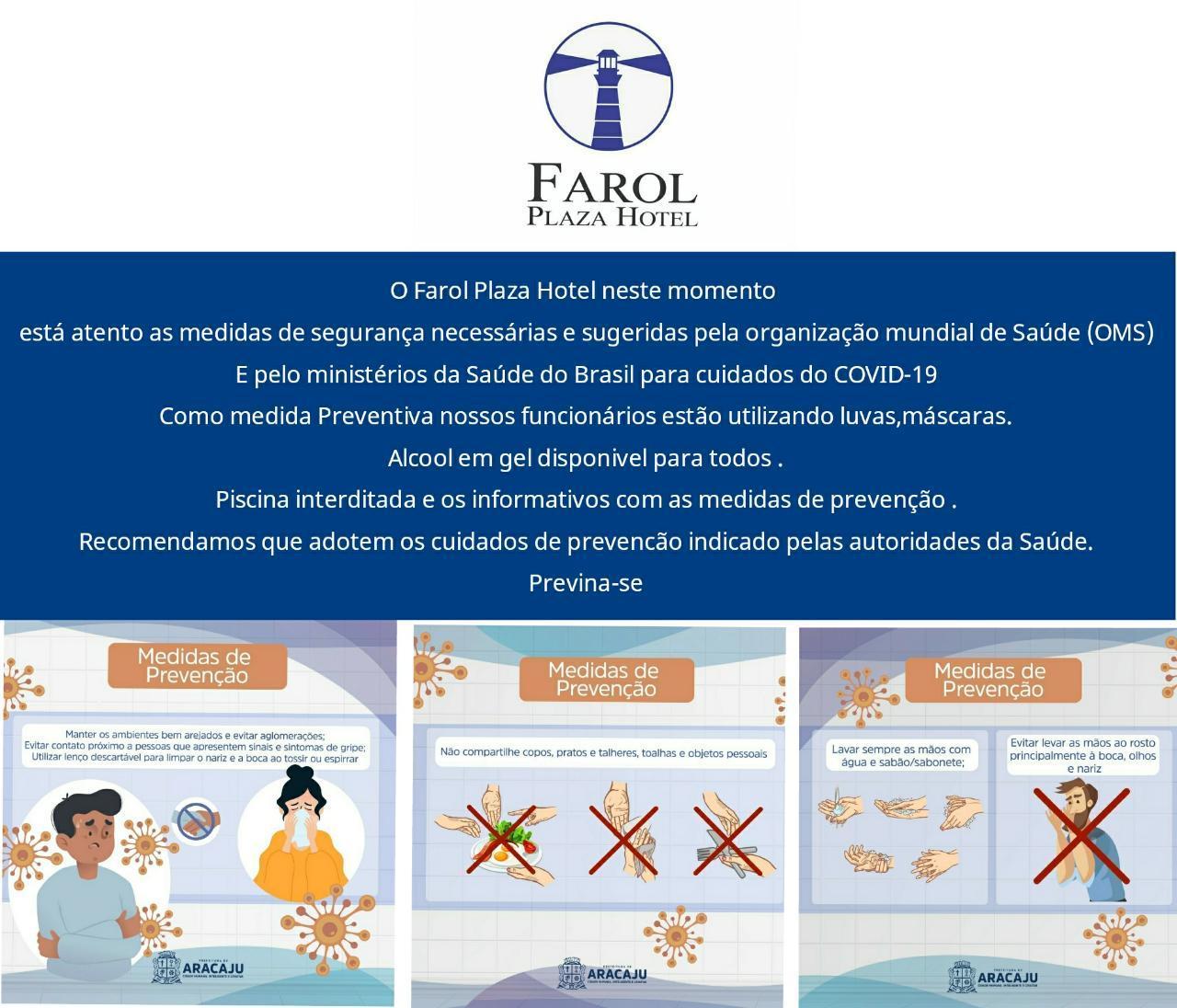 Farol Plaza Hotel Aracaju Esterno foto